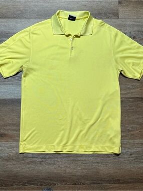 Nike Golf Fit Dry Men’s Light Yellow Polo Shirt